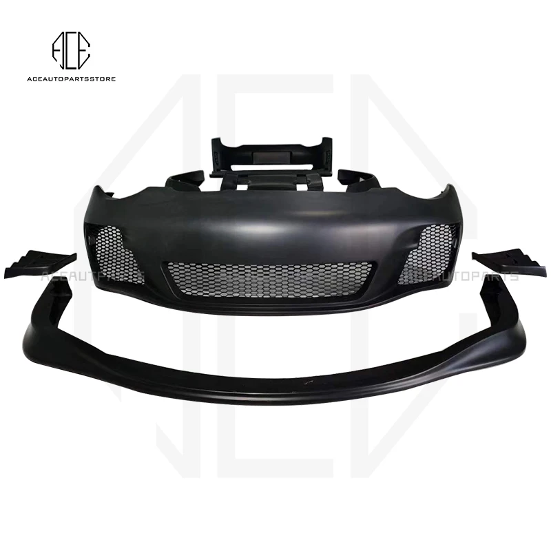 Подходит для Porsche-997 передний задний бампер из стекловолокна губы колеса боковая