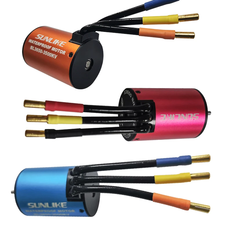 SUNLIKE SL3650 3100kv бесщеточный двигатель 45A ESC Электрический контроллер скорости