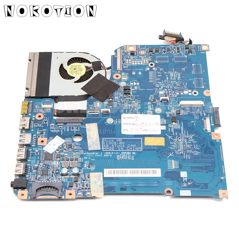NOKOTION NBM4911009 NB. M4911.009 для acer aspire V5-571 Материнская плата ноутбука с сенсорным экраном