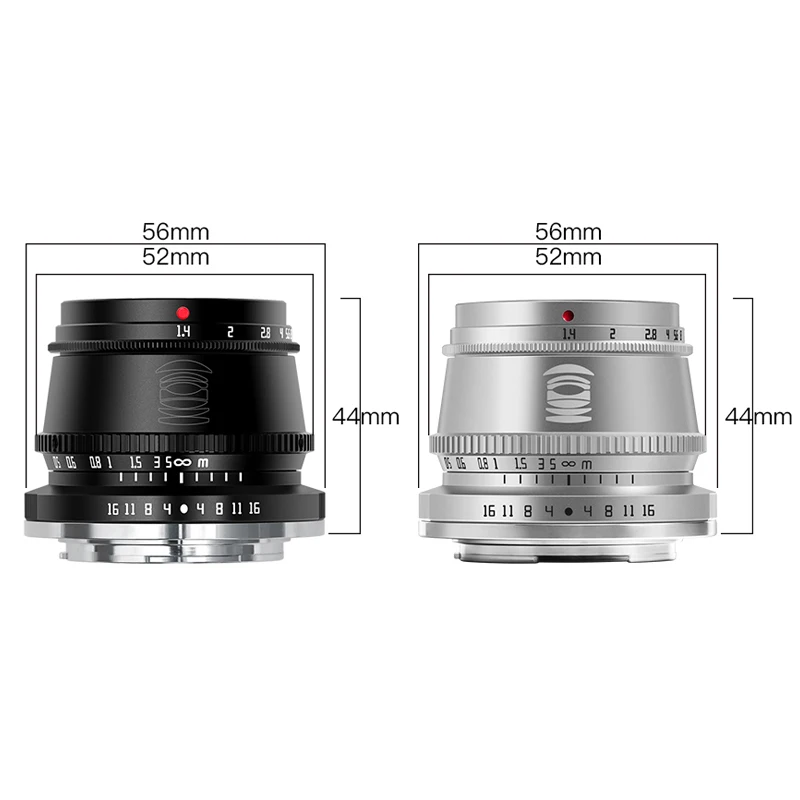 TTArtisan 35mm F1.4 APS-C Manual Focus Camera Lens for Canon EF-M Sony E Mount Fujifilm X M4/3 Leica L SIGMA Nikon Z Olympus