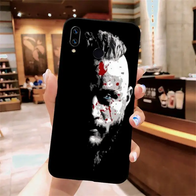 

Ragnar Lothbrok Vikings TV show luxury trend Phone Case capa For Xiaomi Redmi note 7 8 9 t k30 max3 9 s 10 pro lite mobile cover