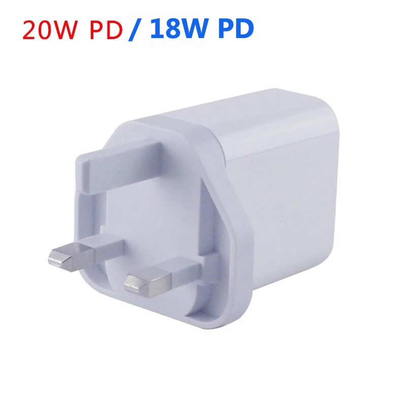 USB-C Power Adapter Charger US EU AU Plug PD QC3.0 20W/18W Smart Phone Fast Charger for iPhone 12 11 Pro Max HUAWEI Charger