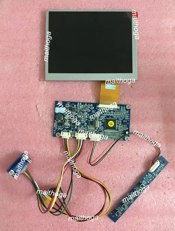 VGA видео привод платы HDMI/VGA + 5 6 дюймов TFT ЖК дисплей Экран дисплея 640(RGB)* 480 (NTSC / PAL