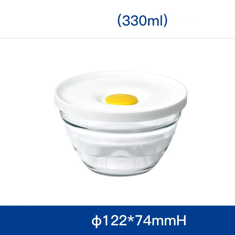 Стеклянный контейнер для еды герметичная маленькая миска хранения Oragnizer коробка