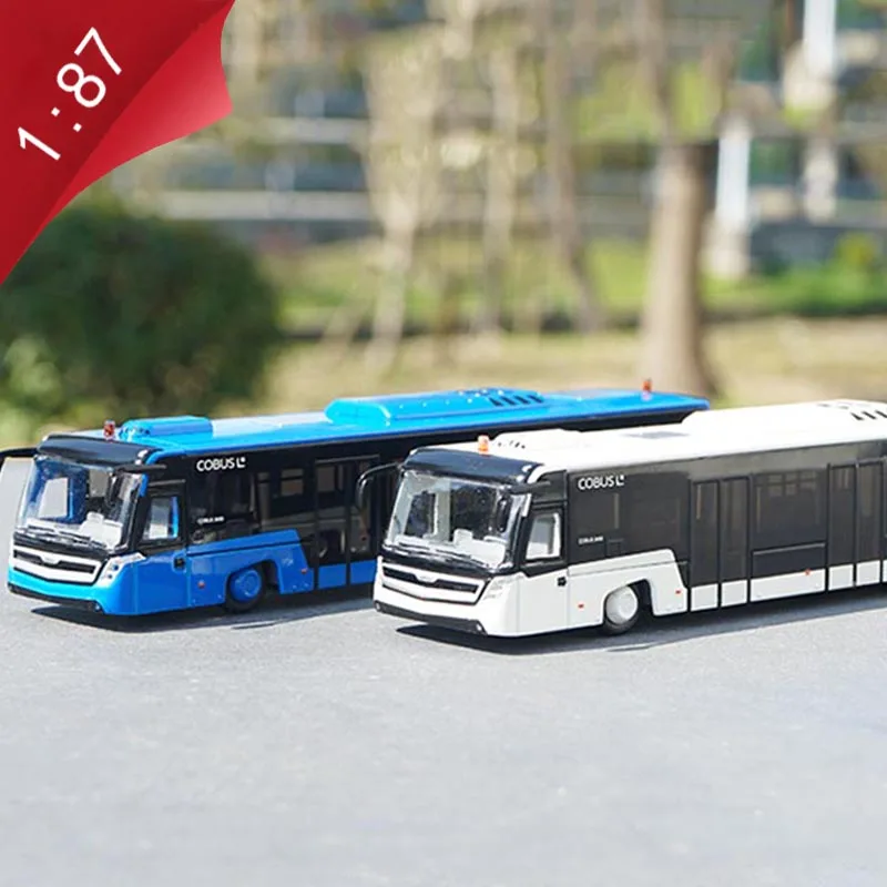 1/87 Литой Сплав металлический автомобиль NZG COBUS 3000 аэропорт автобус статическая