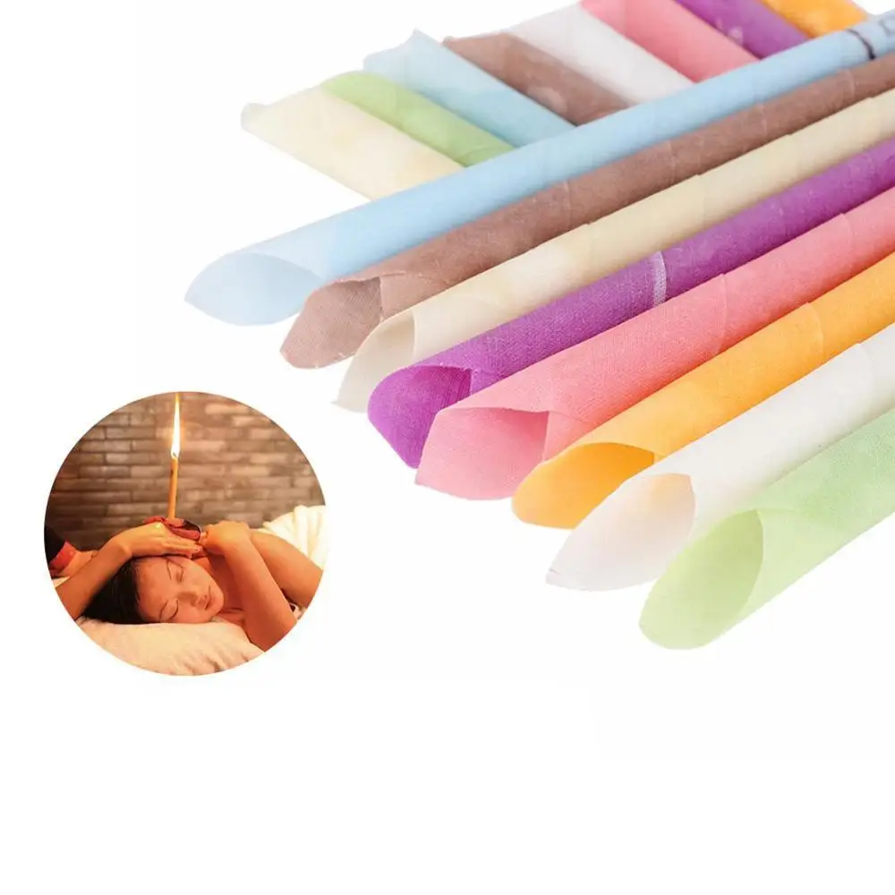 10 шт. индийские ушные свечи для ароматерапии | Красота и здоровье