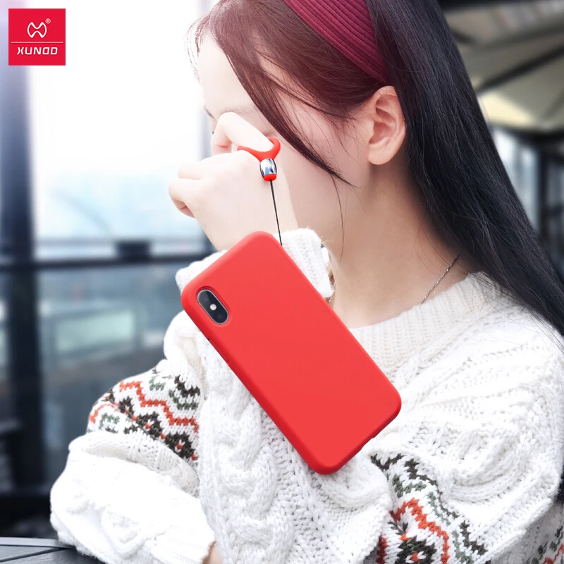 Xundd телефонный ремешок Цветной силиконовый ремешок универсальный для Xiaomi Redmi iPhone huawei samsung