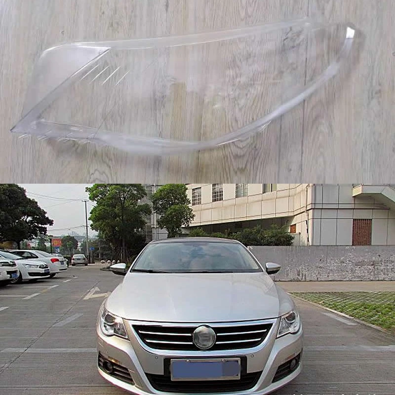 for Volkswagen CC headlight cover 2009 2010 2011 2012 Volkswagen CC glass transparent lamp shell transparent cover