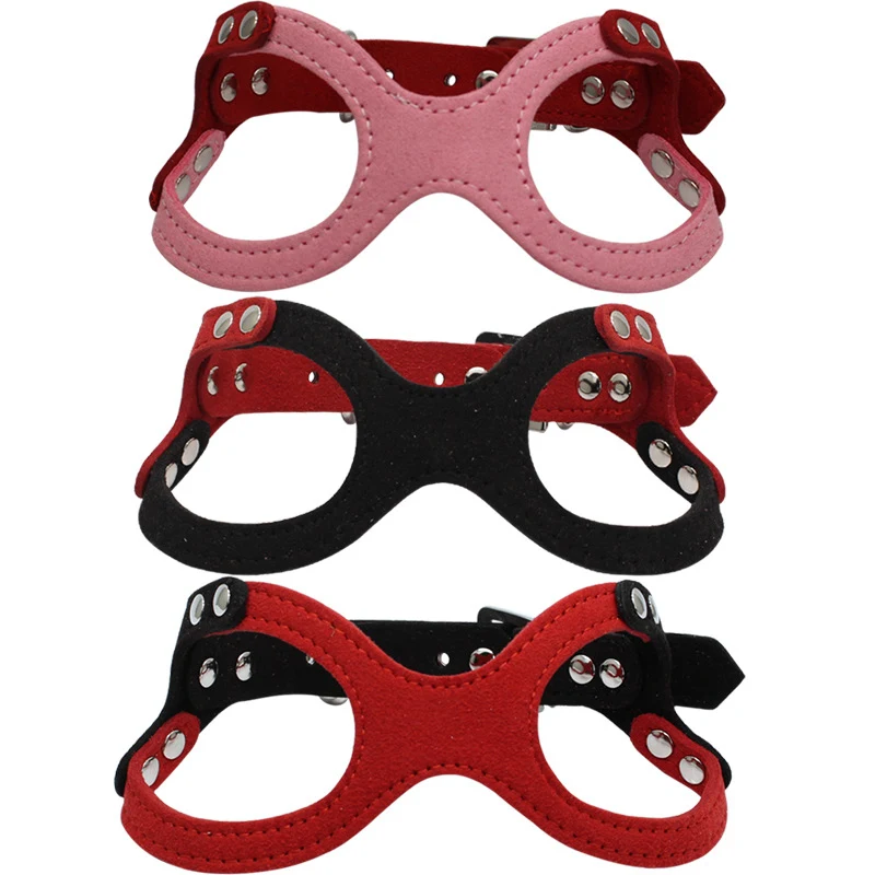 Мягкая замшевая шлейка для собак регулируемый нагрудный ремень чихуахуа Йорка