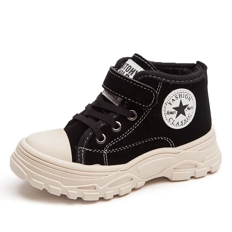 

2020 New Children Casual Shoes Boys Girls Sports Shoes Breathable Denim Sneakers Kids Canvas Shoes Baby Boots Size 26-37