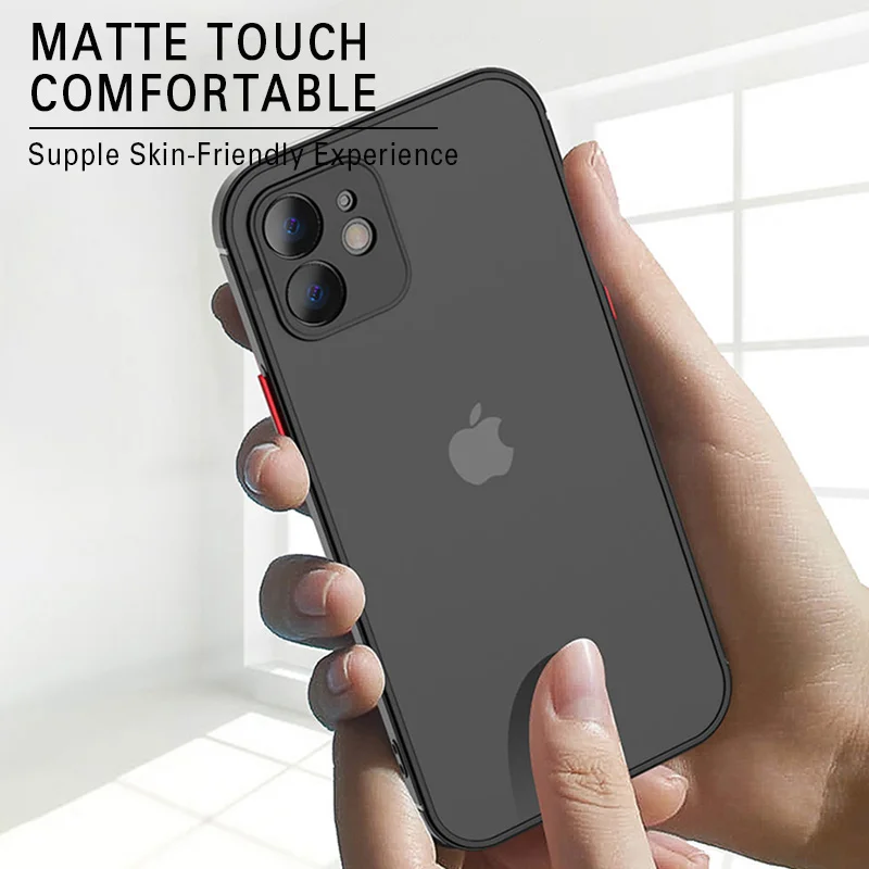 Shockproof Silicone Matte iPhone Case Best Sellers Gadgets & Accessories Phone Accessories 923b5fd7dc0ac6f70f77bc: For iPhone 11|For iPhone 11Pro|For iPhone 11Pro Max|For iPhone 12|For iPhone 12 Mini|For iPhone 12 Pro|For iPhone 12Pro Max|For iPhone 13|For iPhone 13 Mini|For iPhone 13 Pro|For iPhone 13Pro Max|For iPhone 7|For iPhone 7 Plus|For iPhone 8|For iPhone 8 Plus|For iPhone SE 2 2020|For iPhone X|For iPhone XR|For iPhone XS|For iPhone XS MAX