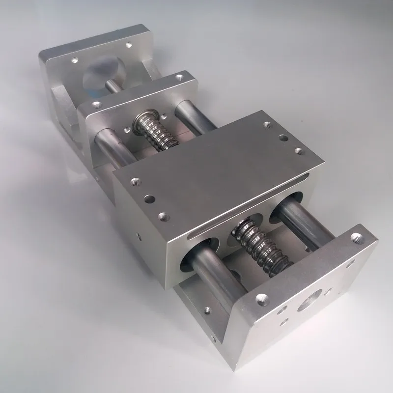 Шаговый Ход 100 мм CNC линейный модуль скользящий стол перекрестная скользящая