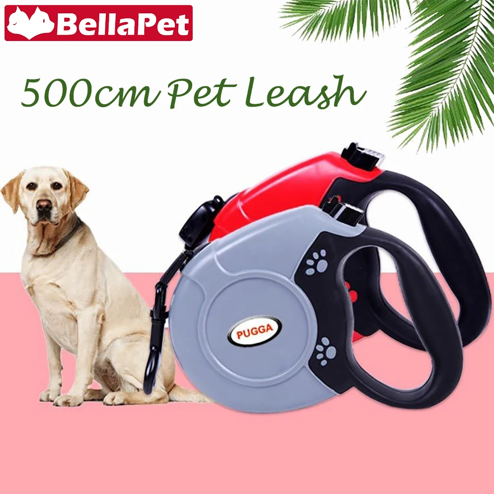 

Retractable Dog Leash for Large Small Dogs Leash Rope Walking Running Traction Leashes for Dog Accessories 5 Meters Chihuahua