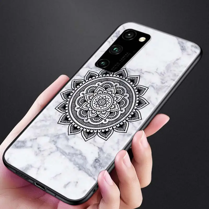 

Marble print for Huawei Honor 9A 9C 9S 9X 10 9 Lite 30 20 Pro 10i 8X 8 8A 7A 7C Pro Lite Black Phone Case