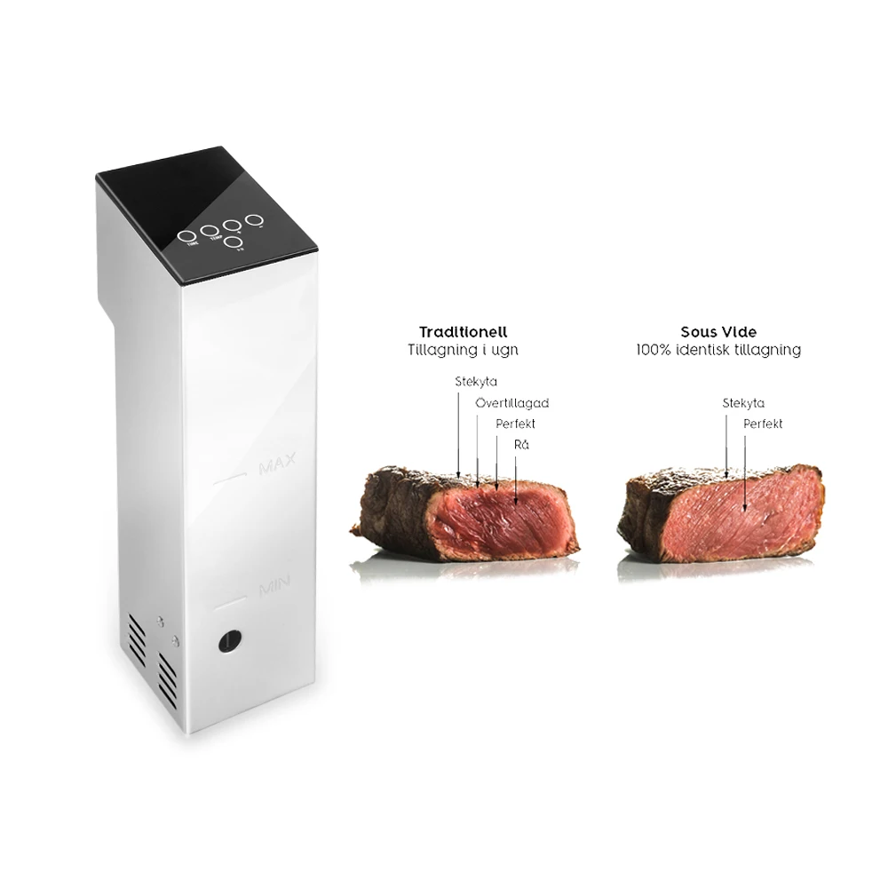 ITOP Вакуумная упаковочная машина + Immersion Sous Vide 2 шт./компл. пищевая и плита|food