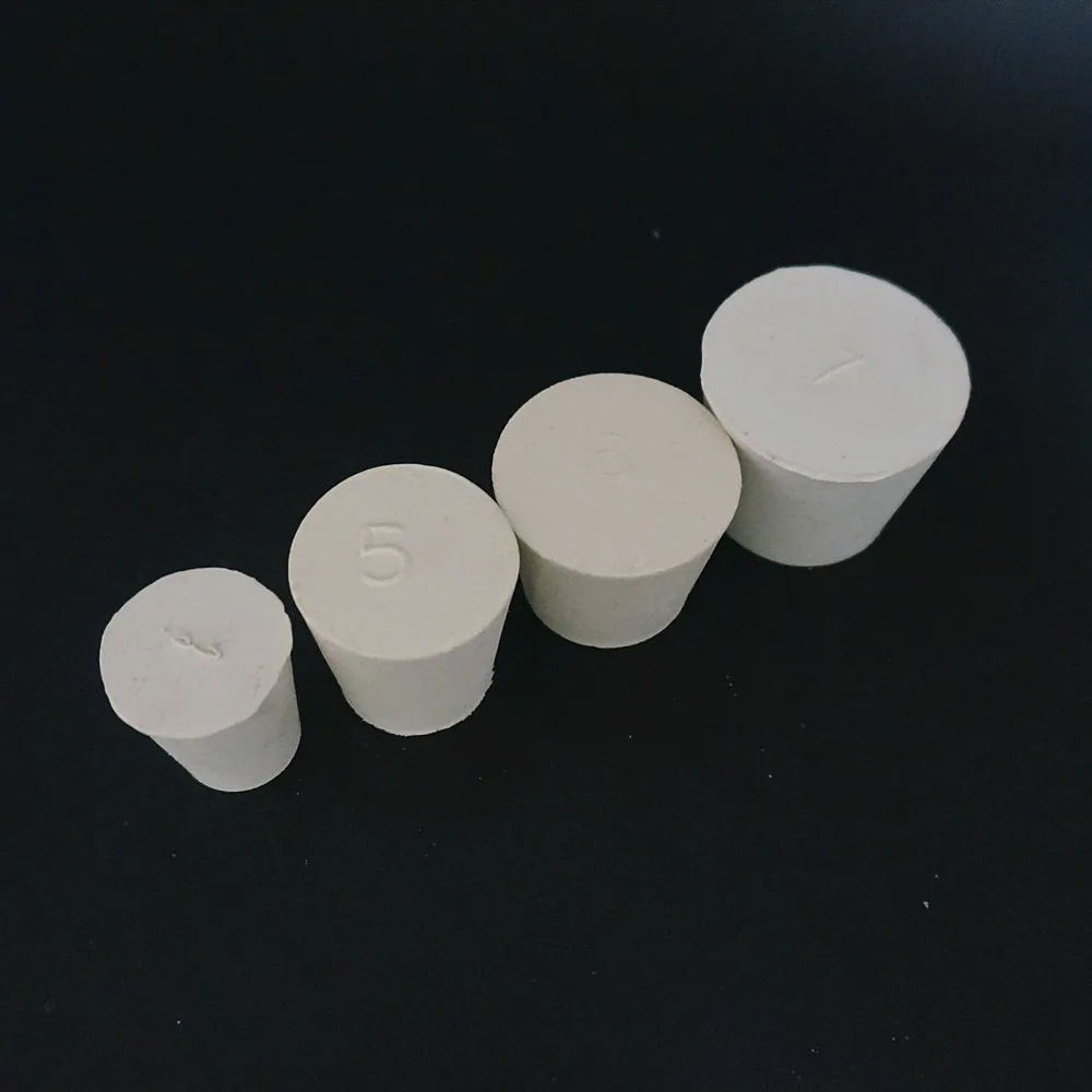 000 # до 10 резиновые пробки лабораторные прочные для отверстий лабораторная