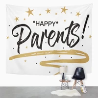 parents day tapestry happy parents tapestry for bedroom room decor hanging wall art tapestry picnic mat beach towel bed cover