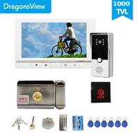 dragonsview 7 inch video intercom video door phone doorbell system home intercom door access control system