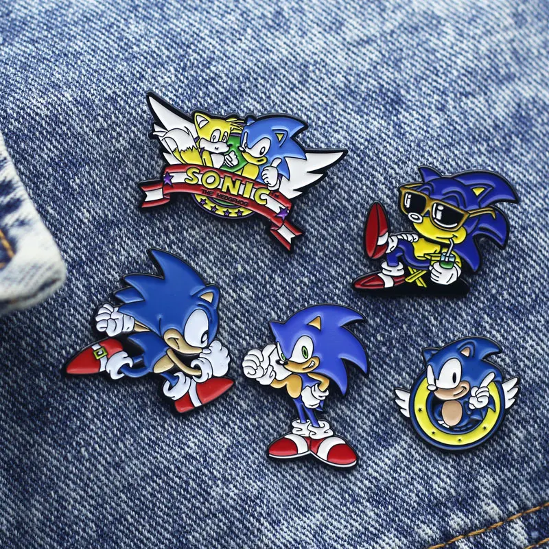 Creativity Anime Enamel Pins Interesting Cartoon Metal Brooch Send Friend Fans Boutique Medal Gift Fashion Badges Collecting
