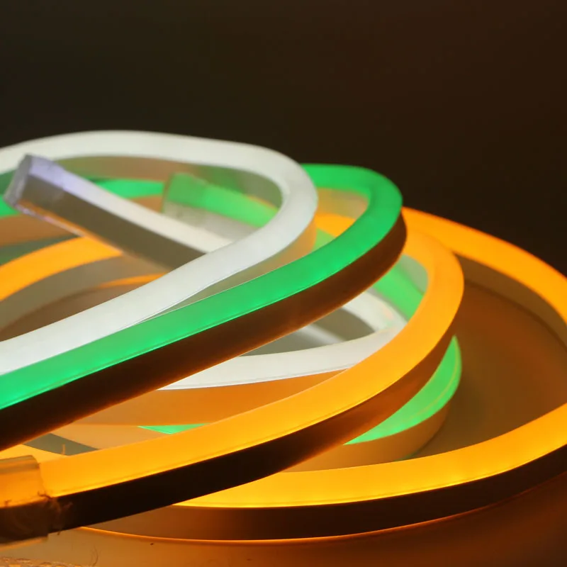 Неоновые трубчатые светодиодные светильники 1 м-20 м лента с разъемом питания