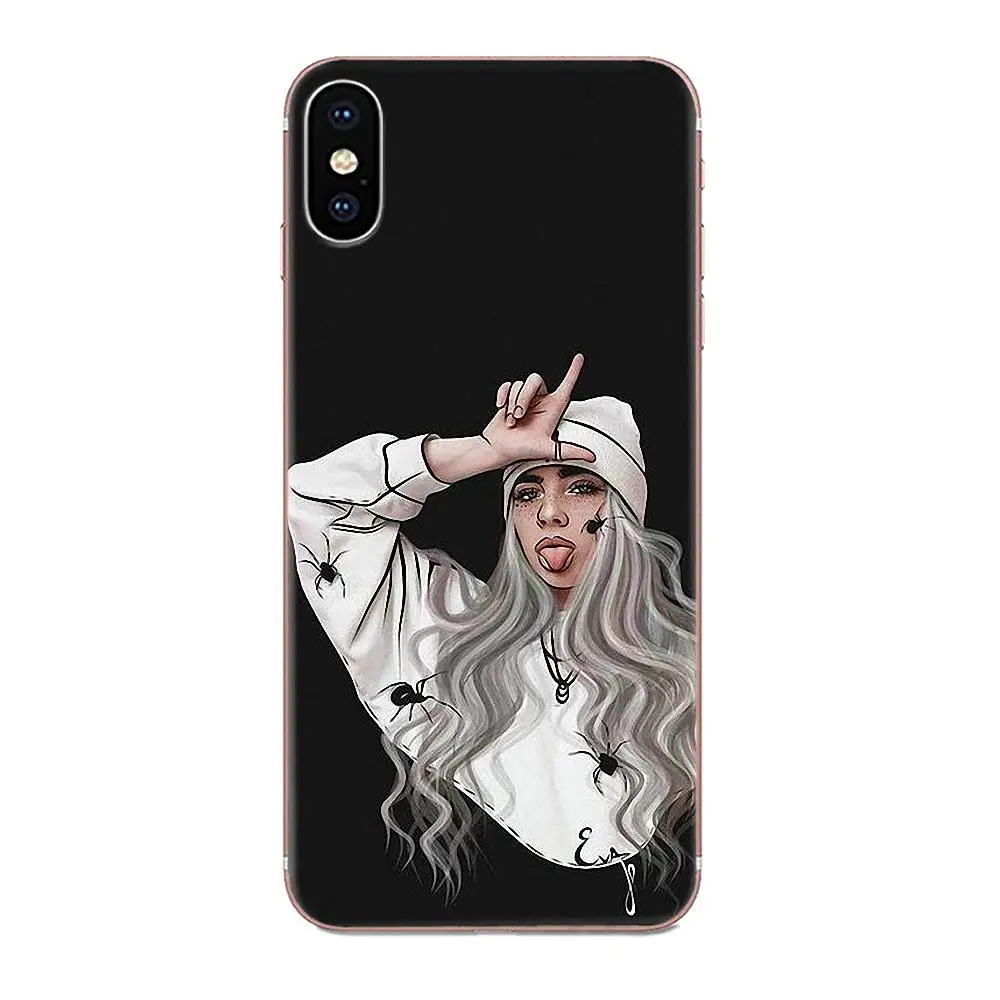 Черный мягкий чехол Billie Eilish 13 для девочек Xiaomi Redmi Mi 4 7A 9T K20 CC9 CC9e Note 7 9 Y3 SE Pro Prime Go Play |