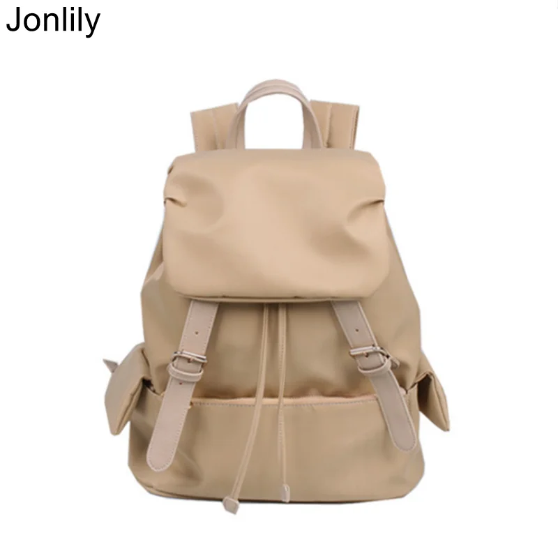 

Jonlily Women High Quality Nylon Backpack Fashion City Pack Female Casual Daypack Camping Travel Bag Teens Elegant Purse -KG332