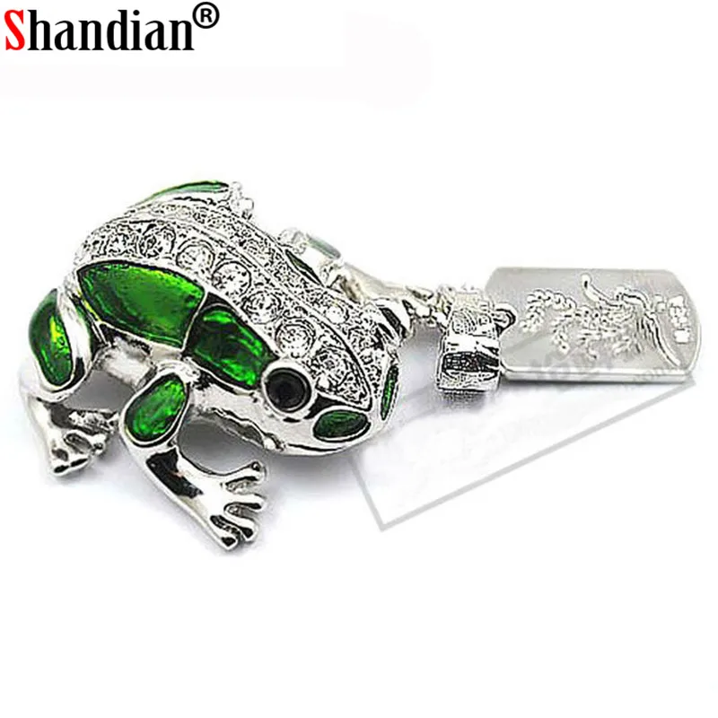 SHANDIAN Crystal Форма Лягушки usb флэш-накопитель 64 ГБ флеш-накопитель 32 ГБ 16 ГБ 8 ГБ 4 ГБ u Диск флеш-накопитель