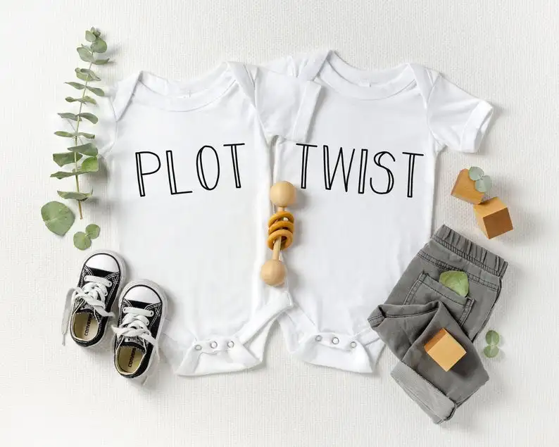 Детские близнецы объявление о сплетении близнецов малыше | Дом и сад