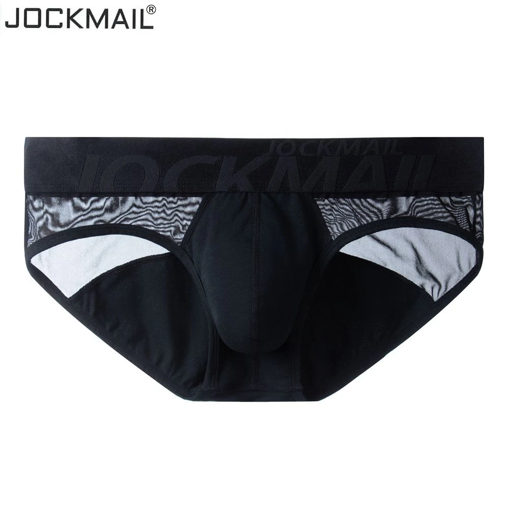 JOCKMAIL сексуальное мужское нижнее белье для геев трусы хлопковые дышащие