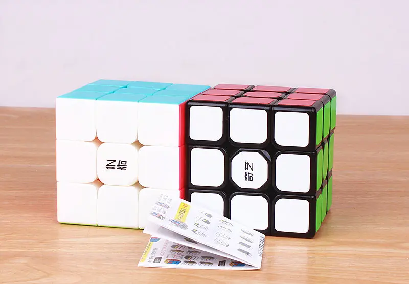 QiYi Sail W 3x3 Волшебные кубики, без наклеек, воин S, профессиональный скоростной куб, пазлы, Cubo Magico, Монтессори, обучающая игрушка для детей