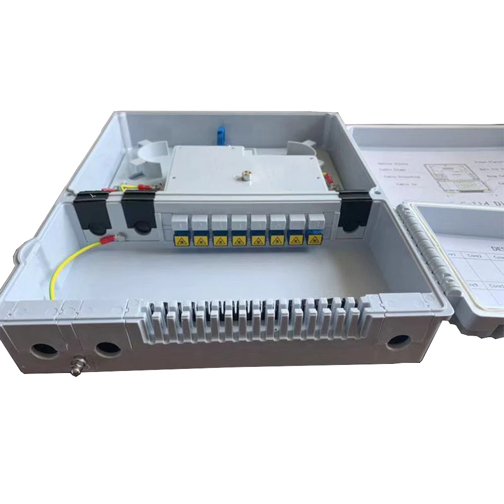 Внутренняя наружная оптоволоконная коробка для терминала FTTH стандартная