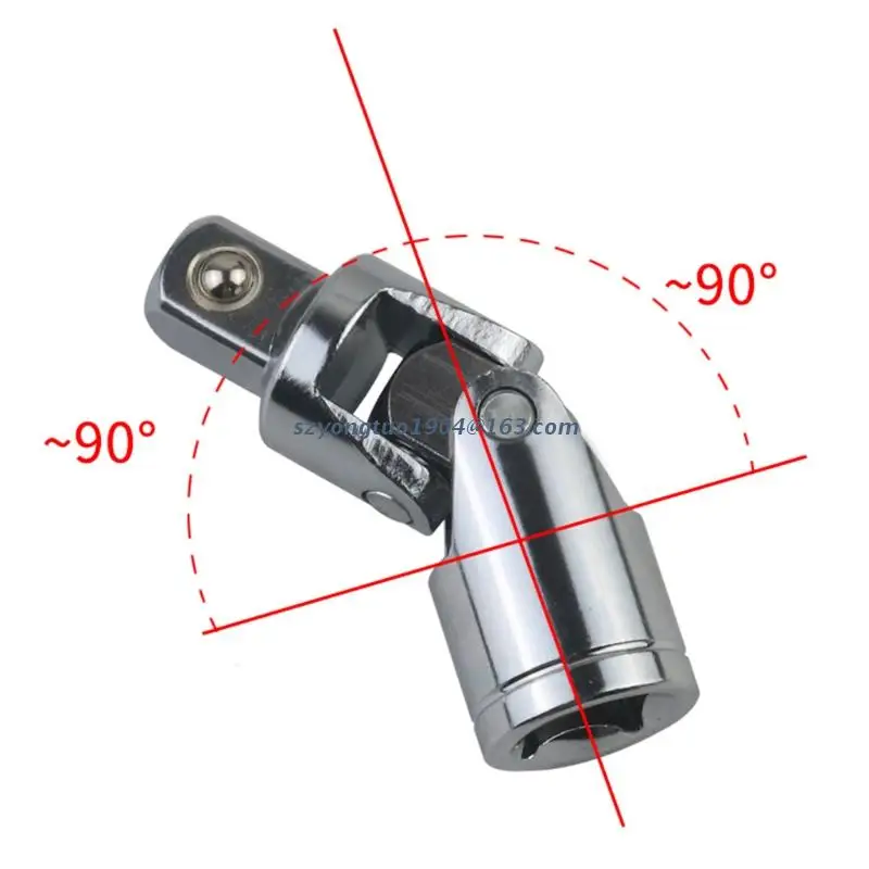

P82D 1/2'' Socket Adapter Drill Socket Adapter Extension Set Small Wind Batch Socket Adapt Your Power Drill to High Torque