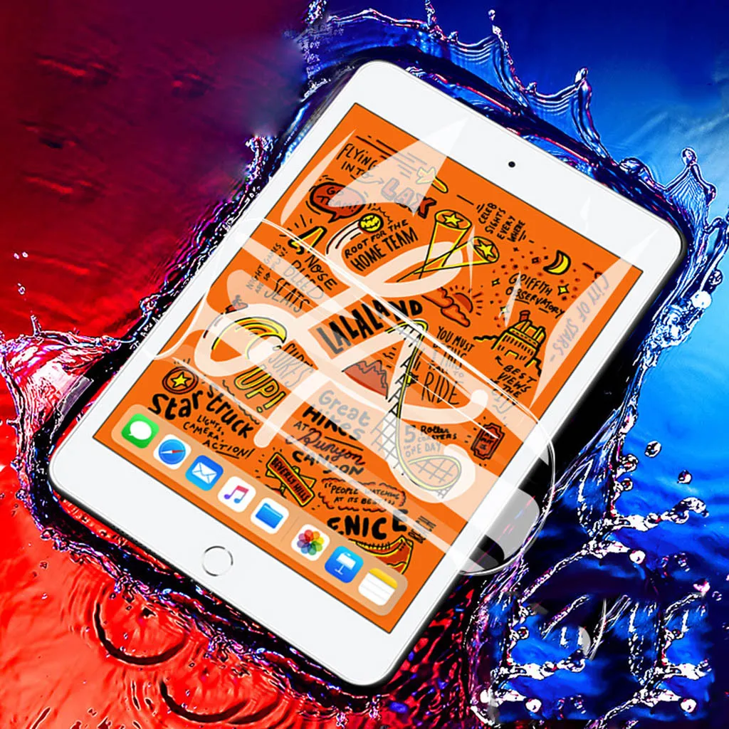 1x Защитная пленка для экрана iPad 7-го поколения 10 2 дюйма 2019 Прозрачная мягкая