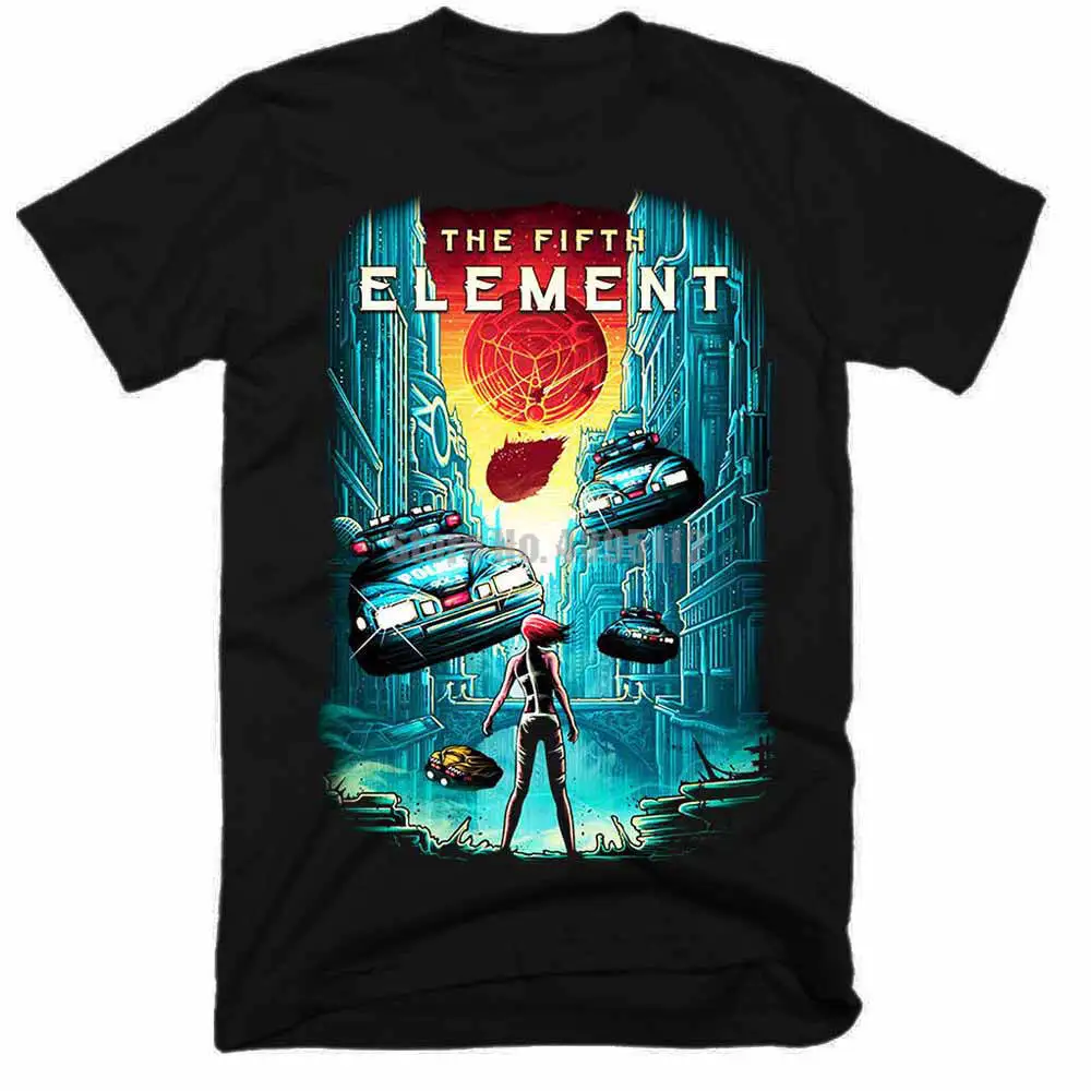 Футболка мужская оверсайз с изображением фильма пятой элемент футболки