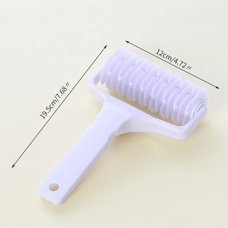 1PCS high quality pie pizza cookie pastry large plastic net knife roller baking tool tray embossed dough | Дом и сад