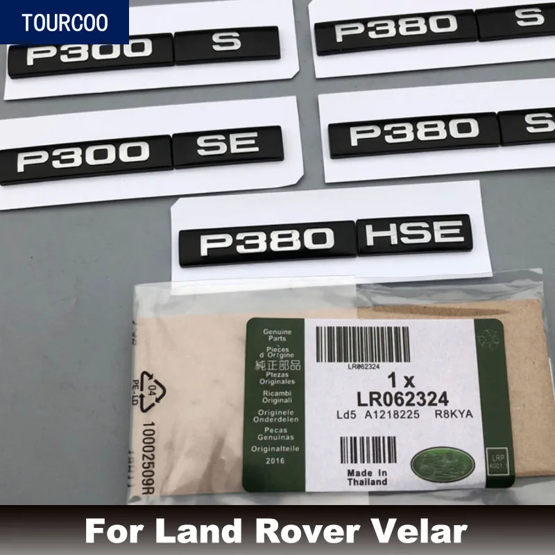 

Эмблема двигателя автомобиля для Lander Rover Velar, модификация для тюнинга автомобиля, значок-наклейка высокой конфигурации