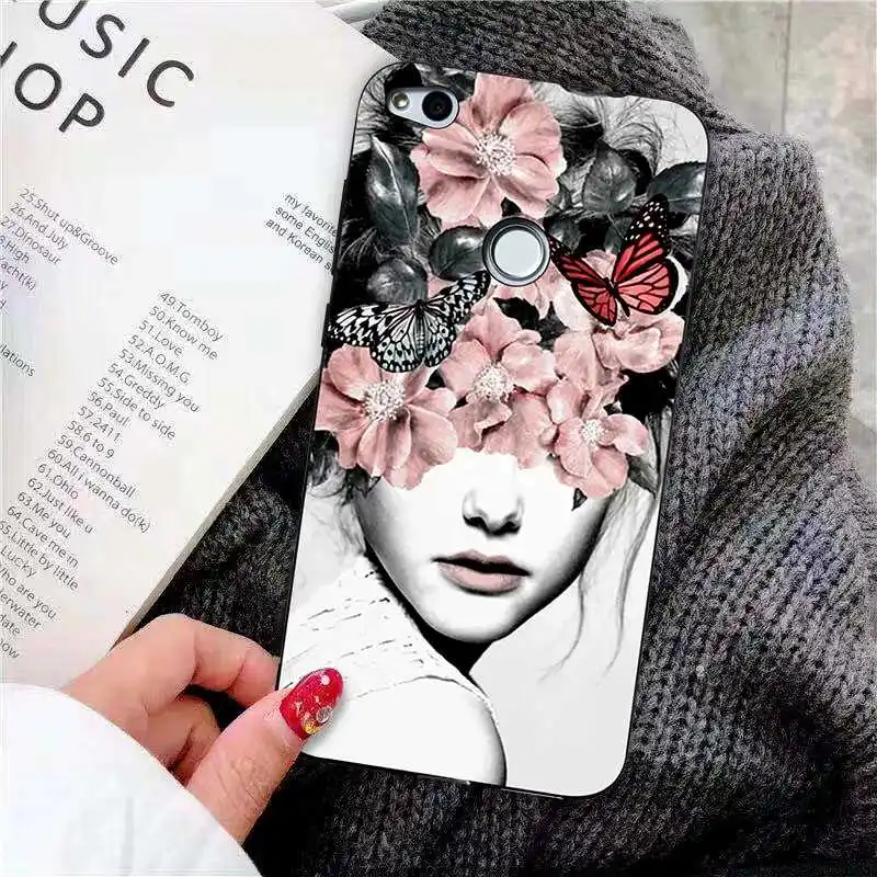 Fashion YJ Pattern Soft TPU 5.2&quotFor Huawei P9 Lite 2017 Case For Cell Phone Cover |