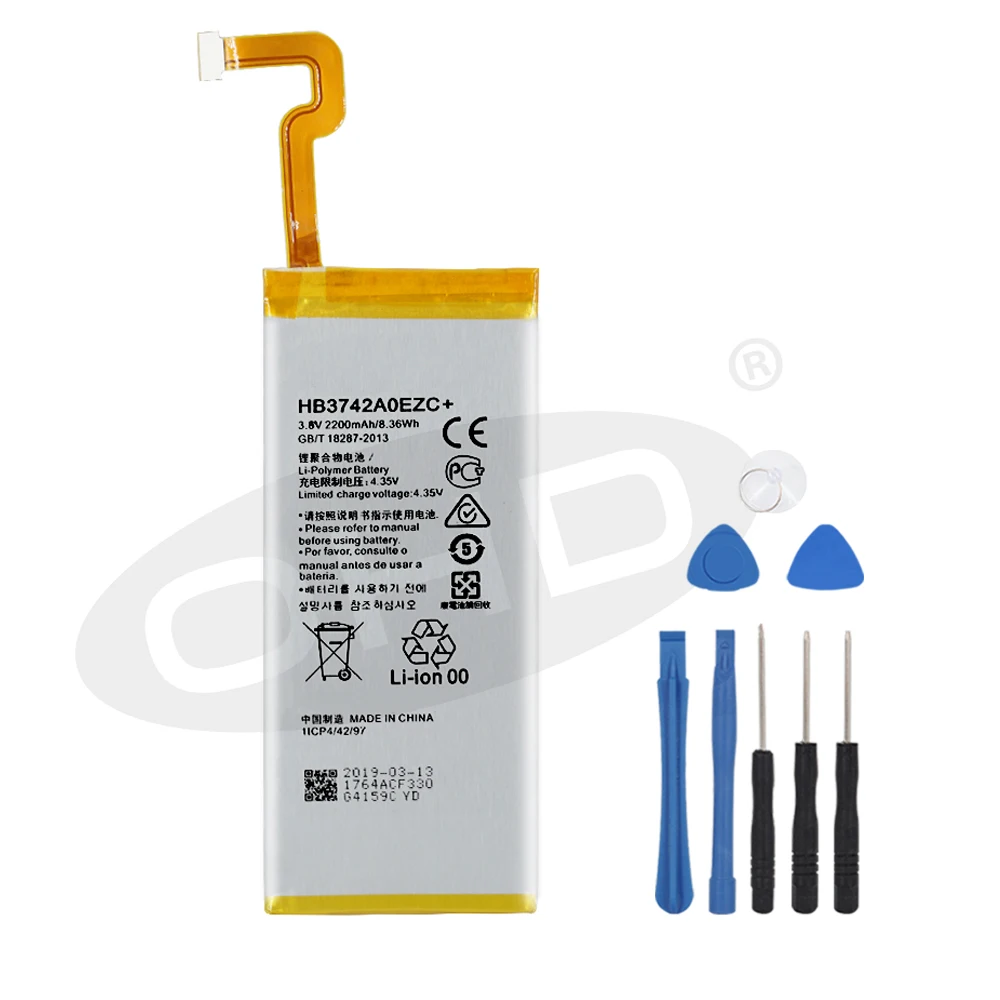 Оригинальный запасной аккумулятор OHD HB3742A0EZC + для Huawei P8 Lite ALE-CL00 UL00 CL10 UL10 GR3 Enjoy 5S