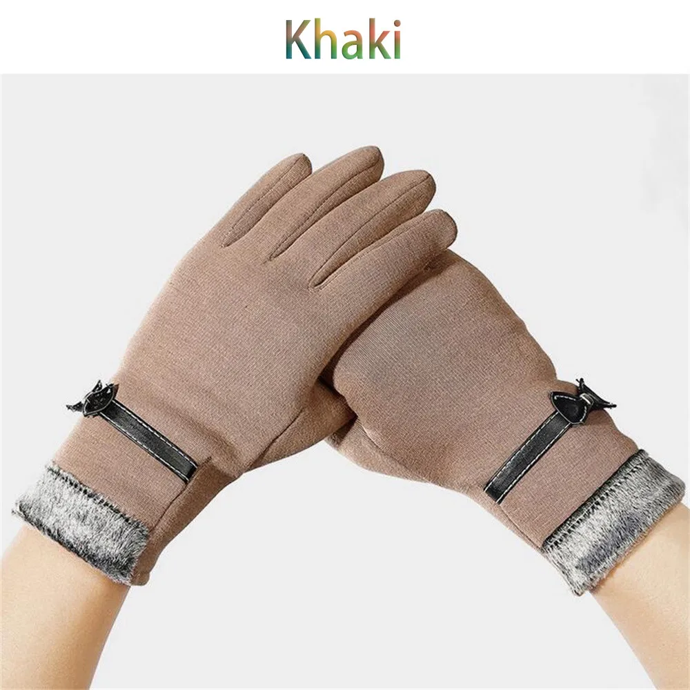 Женские перчатки повседневные зимние спортивные для верховой езды теплые