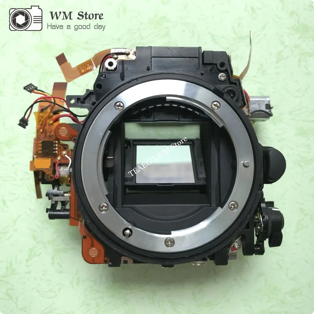 

For Nikon D7200 Front Body Main Frame Mirror Box Aperture Motor Diphragm Unit ( NO Shutter ) Camera Repair Part Replacement