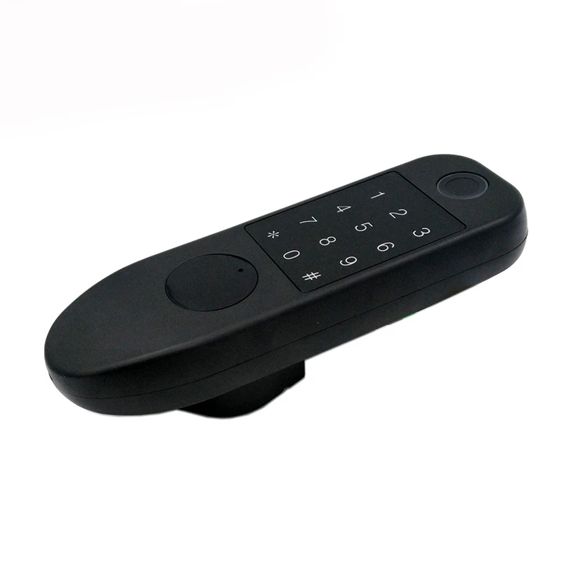 Door Handle 375KHZ Anti-Theft Lock Smart Access Control Fingerprint Storage Password Card Key Integrated Electric Free Wiring |
