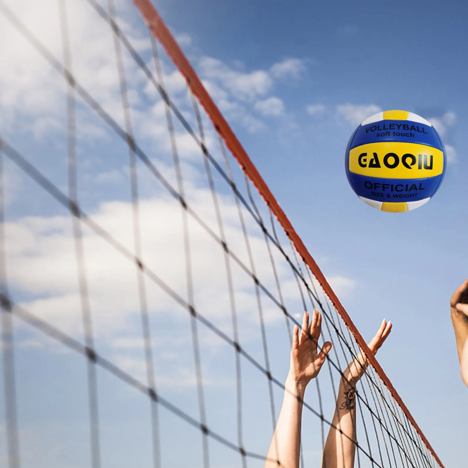 Волейбол No.5 мягкий с высокой пеной поверхностный слой не повреждает руки