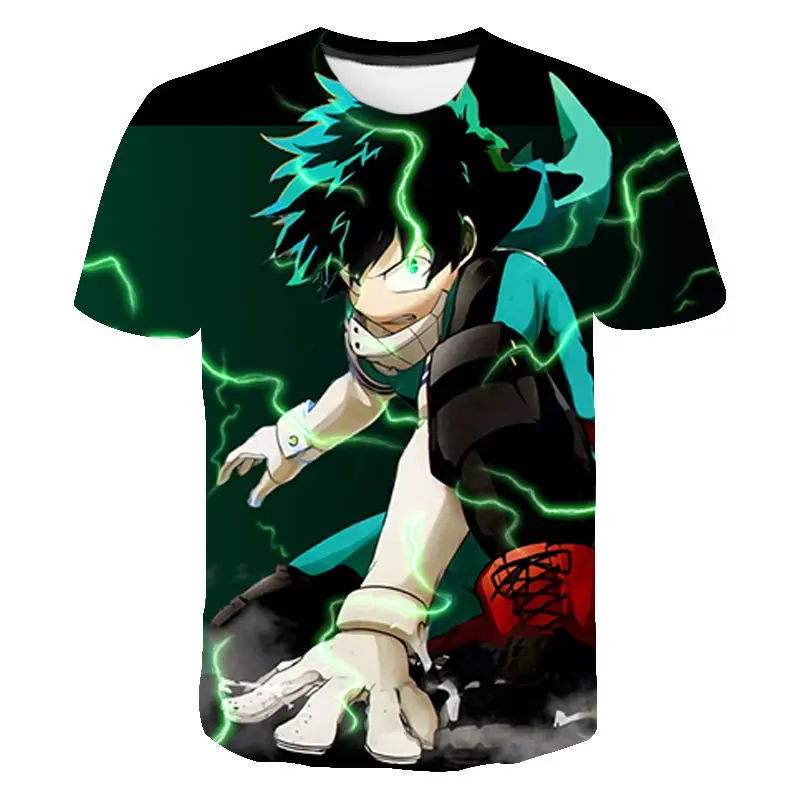 

Streetwear My Hero Academia Kuroko No Basket 3D Printed T Shirts Casual Men Women Children Fashion Boy Girl Kids Summer Tops