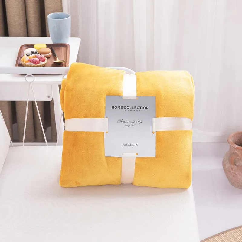 Полосатое флисовое покрывало на кровать теплая норковая бархатная одеяло диване