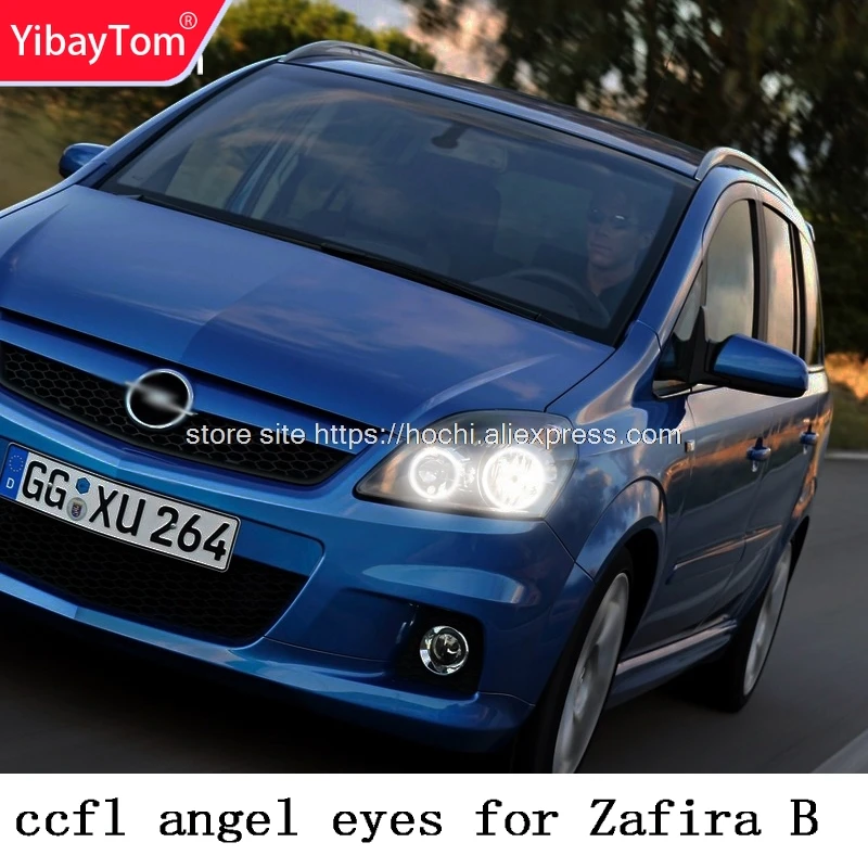 

YibayTom Excellent CCFL Angel Eyes Kit Ultra bright headlight illumination for Opel Zafira B 2005 to 2014