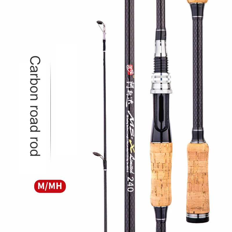 2 секции спиннинговое Литье удочка Pesca карбоновый полюс Canne карп катушка для