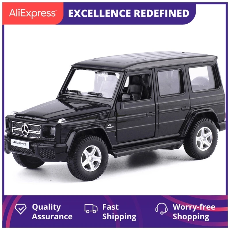 

Модель автомобиля Mercedes benz G63, модель из сплава, 1: 36, литые автомобили, игрушки для игр, подарки для детей