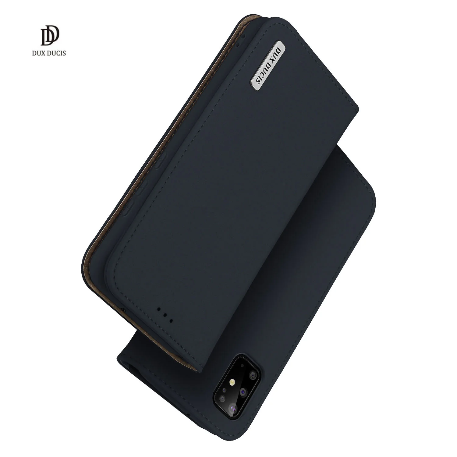 

Чехол для Samsung Galaxy S20 Plus, чехол из натуральной кожи DUX DUCIS Wish, откидной Чехол с отделением для карт и магнитной застежкой, полная защита