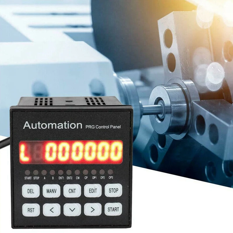 Черный программируемый контроллер движения шагового сервопривода с ЧПУ одной