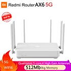 Новый маршрутизатор Xiaomi Redmi AX6 WiFi 6 1800 5-ядерный 512 Мб памяти сетчатый домашний IoT 4 усилитель сигнала 2,4G 5 ГГц оба 2 двухдиапазонных OFDMA MI